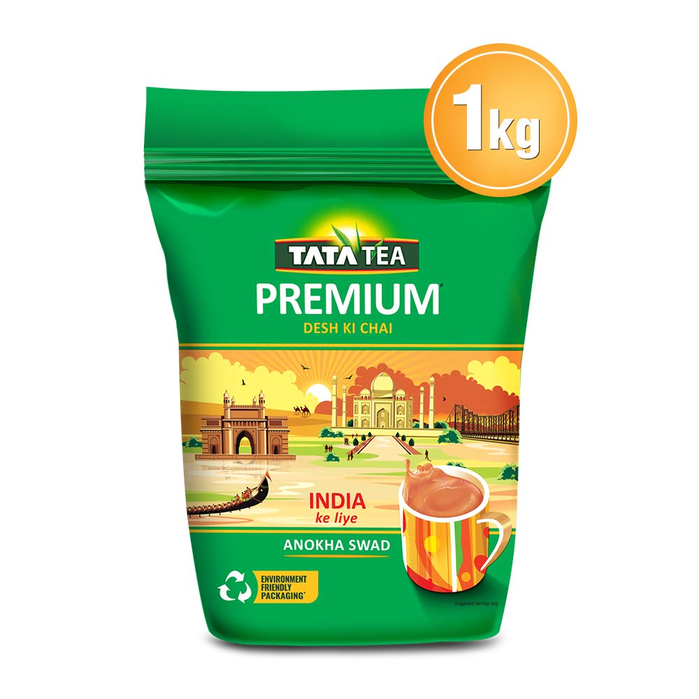 Tata Tea Premium Black Tea 1kg - Unique Blend for Chai Lovers