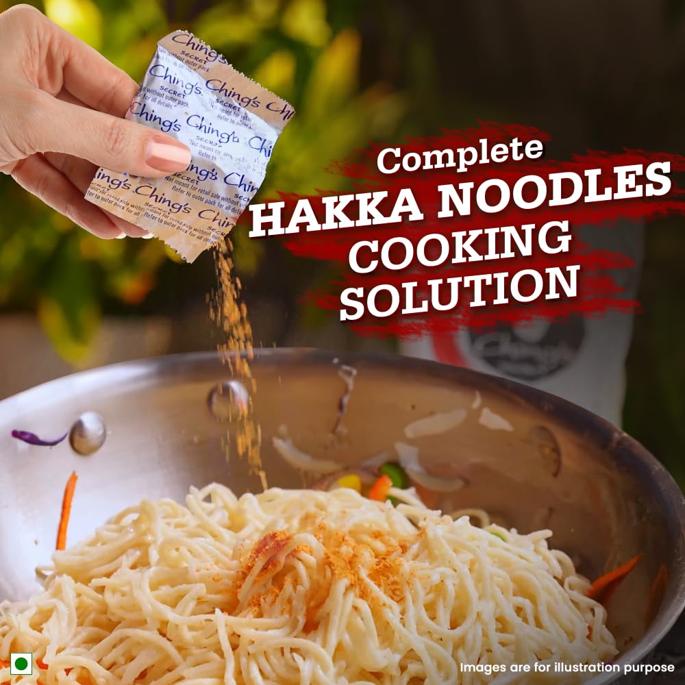 Ching's Veg Hakka Noodles 150g - No Artificial Flavours, Preservative Free