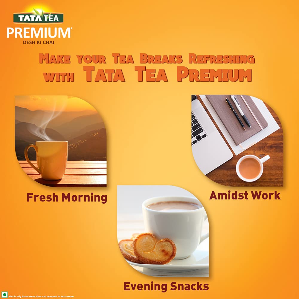 Tata Tea Premium Black Tea 1.5kg - Unique Blend for Chai Lovers