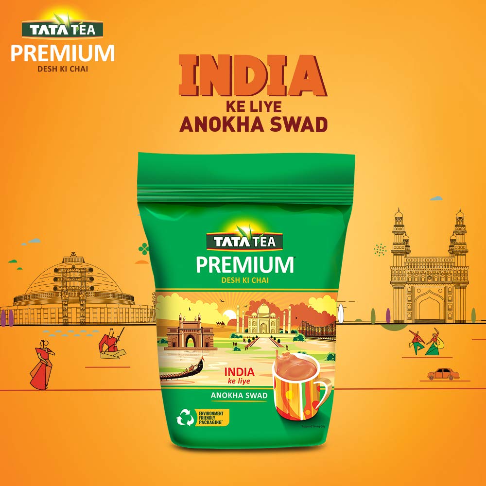 Tata Tea Premium Black Tea 1kg - Unique Blend for Chai Lovers