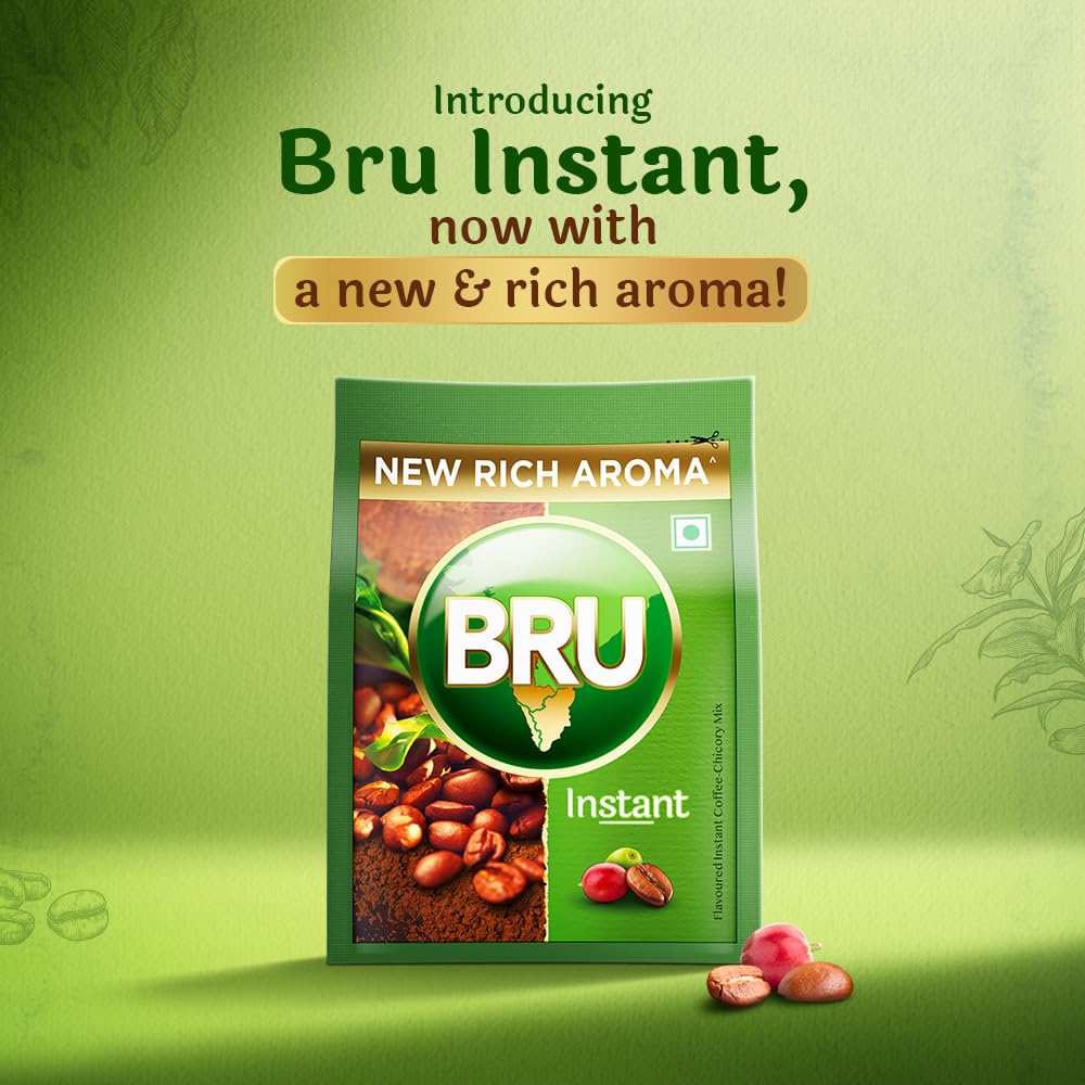 Bru Instant Coffee 100g | Aromatic Blend of Robusta & Arabica Beans
