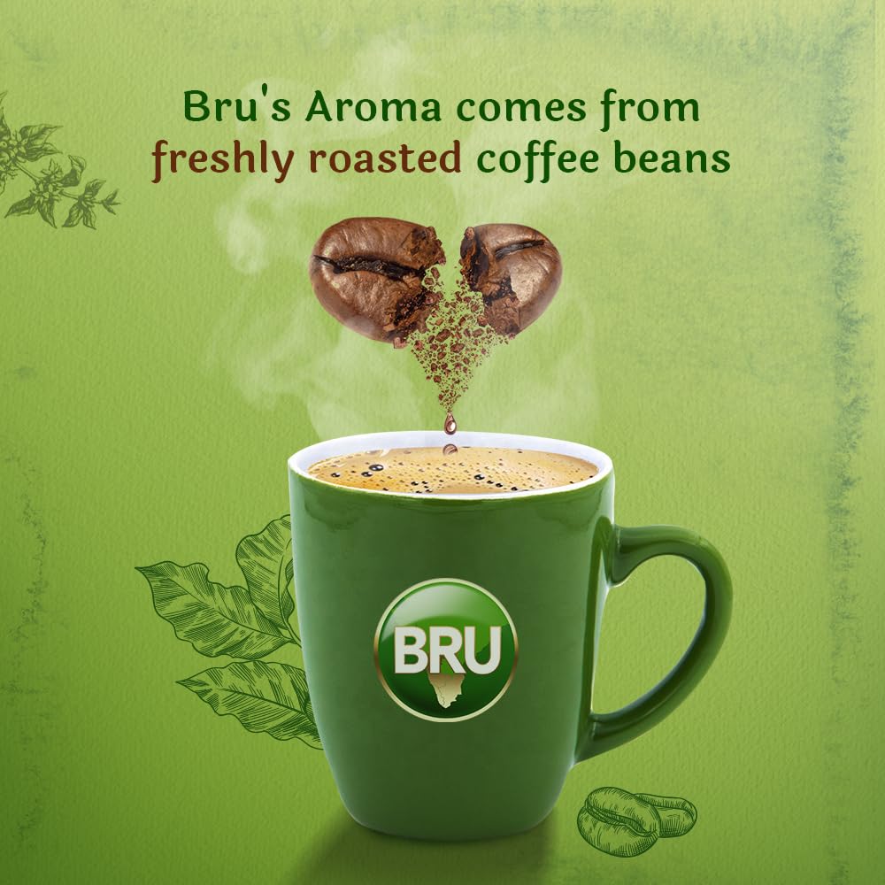Bru Instant Coffee 100g | Aromatic Blend of Robusta & Arabica Beans