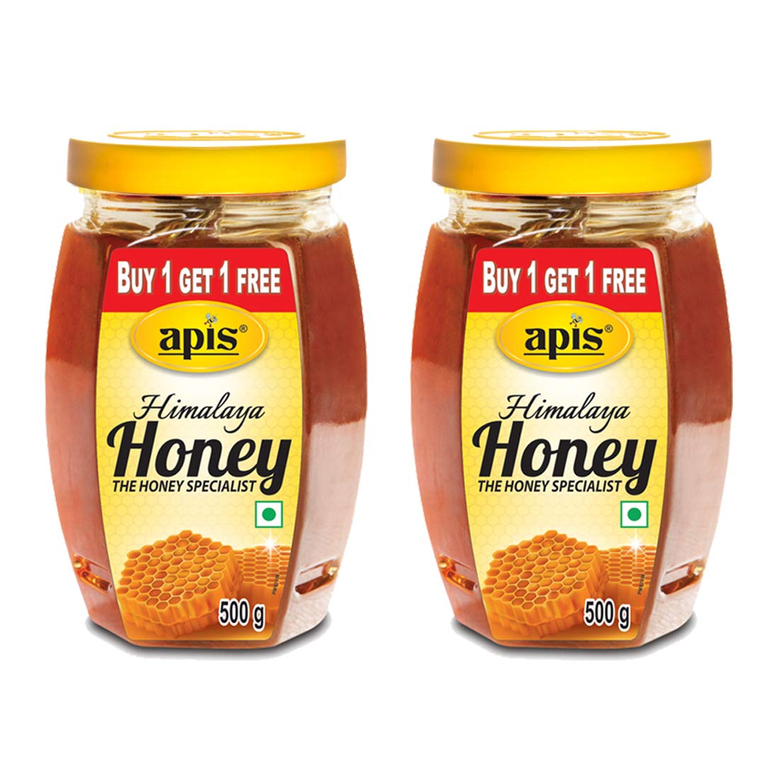 Apis Himalaya Honey, 500g | Low Sodium | Buy 1 Get 1 Free