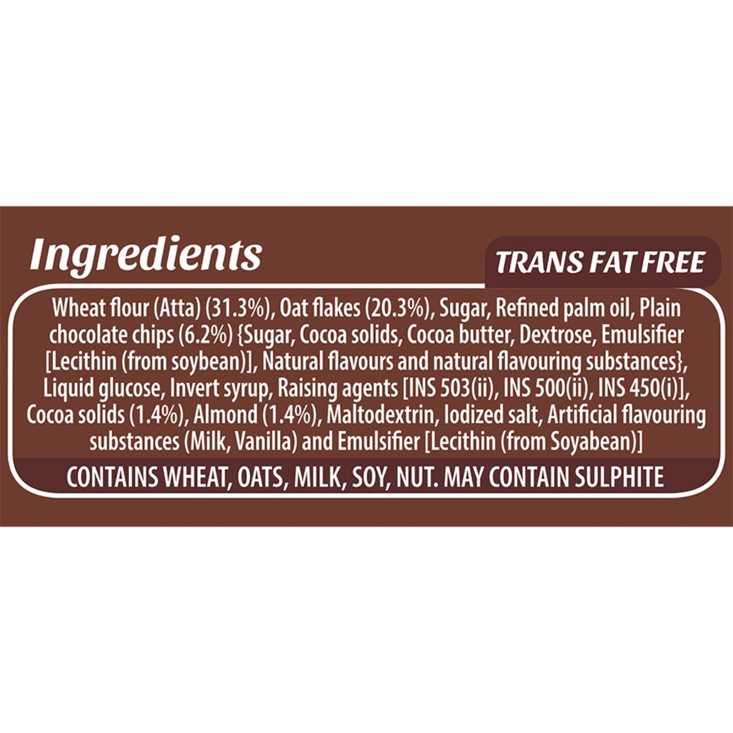 Sunfeast Farmlite Oats Cookies with Chocolate, 150g - No Maida, Source of Fibre