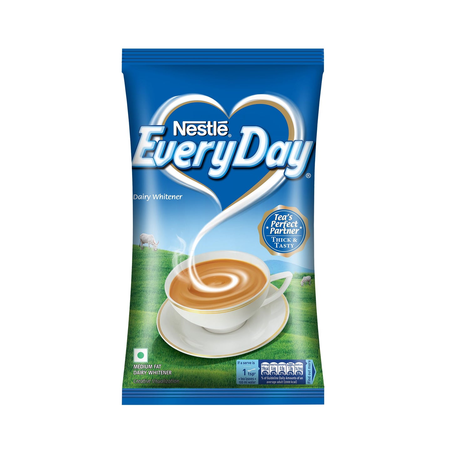 Nestle EveryDay Dairy Whitener, 1kg Pouch - Thick & Creamy