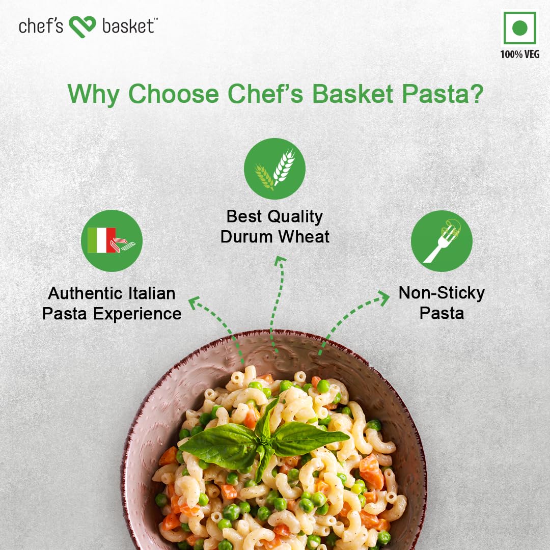 Weikfield Durum Wheat Elbow Pasta 500 Gm | Vegetarian | High Protein