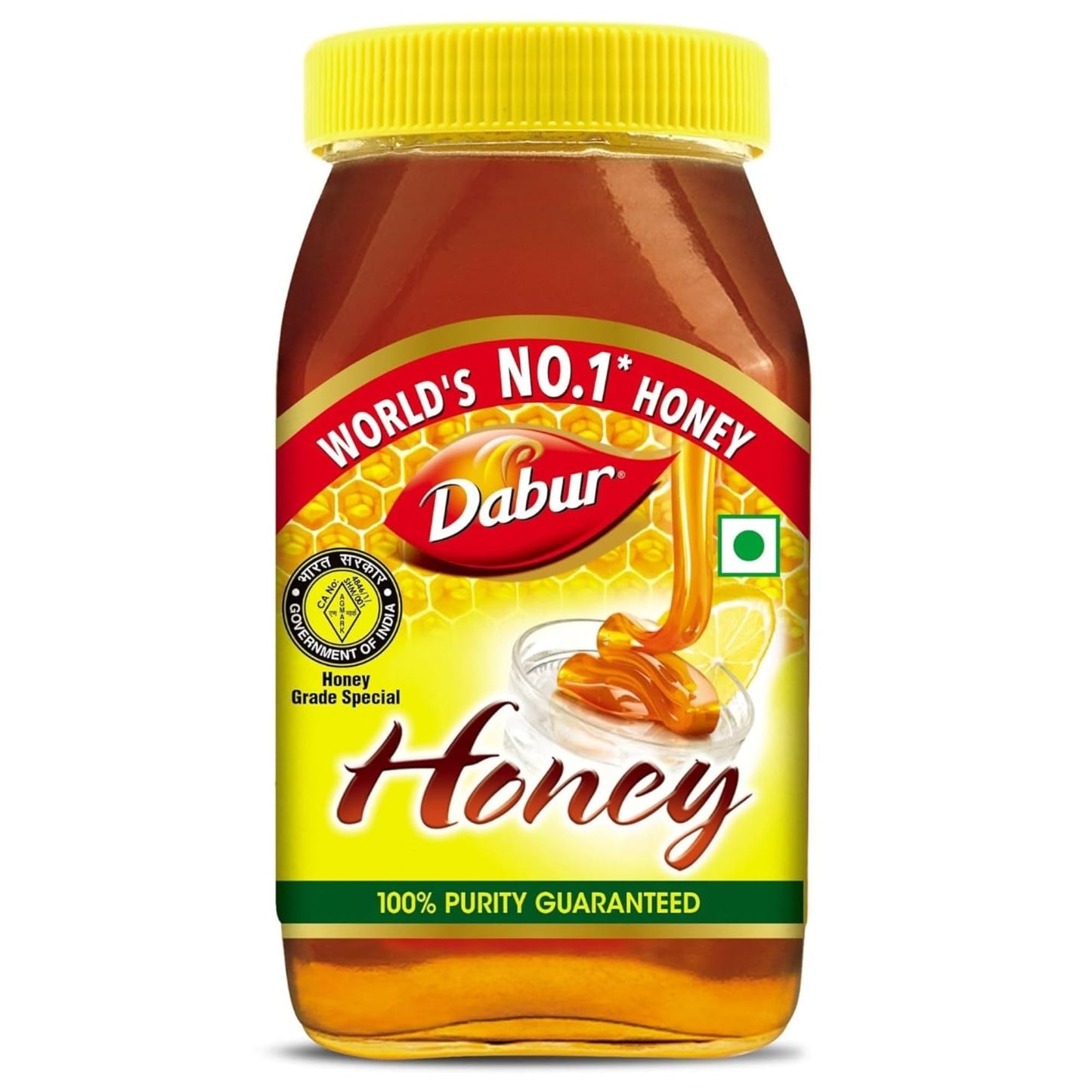 Dabur Honey - Pure Honey, 500g Bottle for Immunity & Weight Management