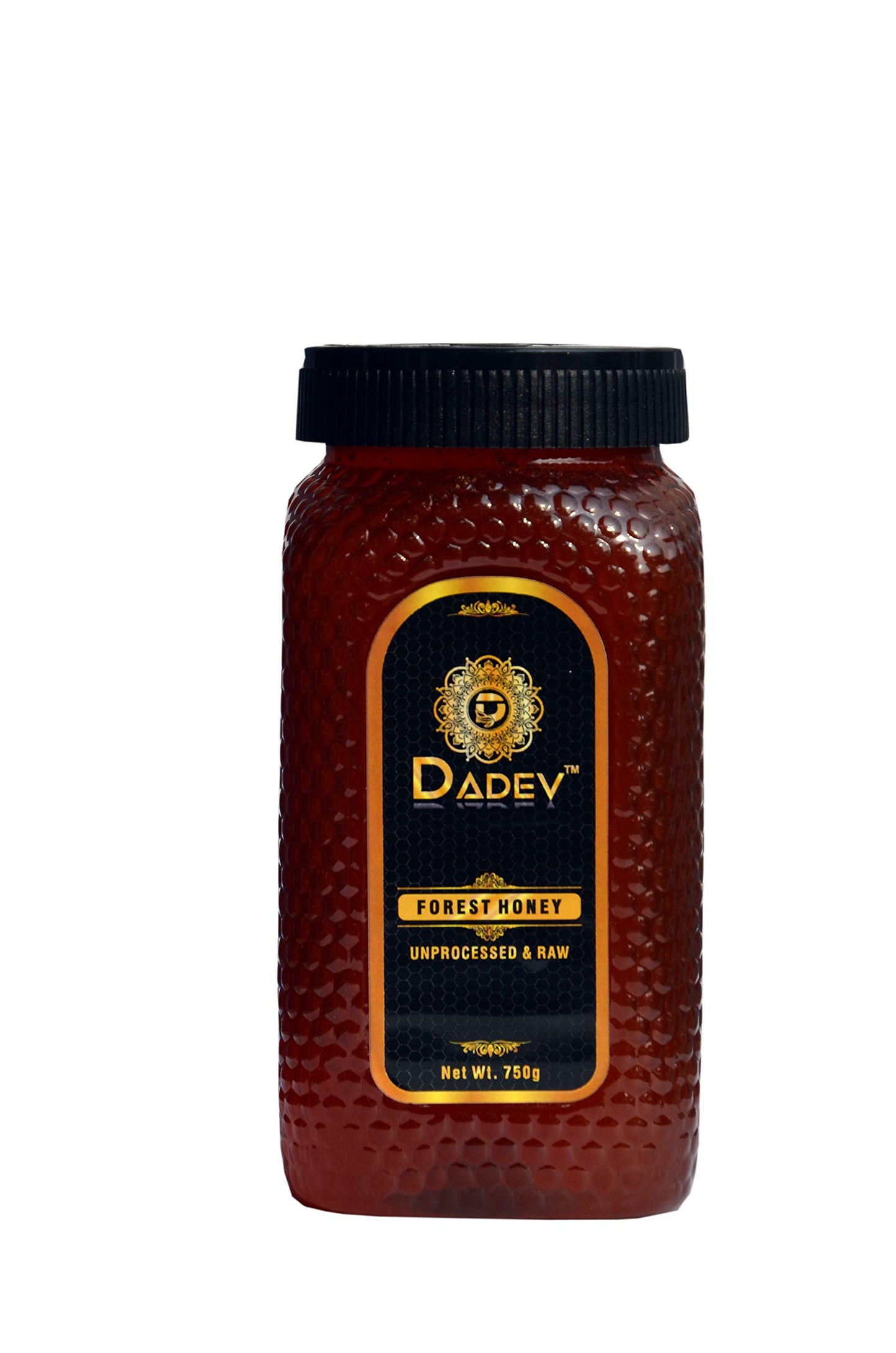 DADEV Raw Honey - 750gm Unprocessed Organic Honey with High Pollen Counts