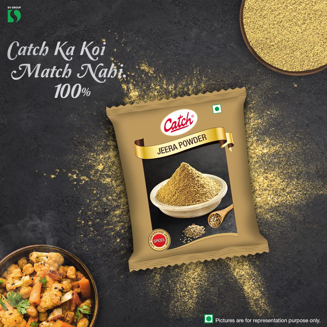 Catch Cumin Powder, 100g | Low Temperature Ground Spice
