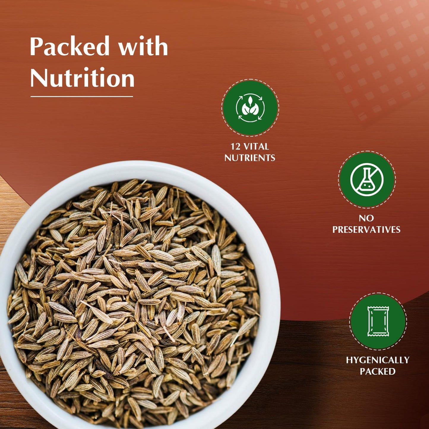 Vedaka Whole Jeera (Cumin) 200g - Cooking & Baking Supplies