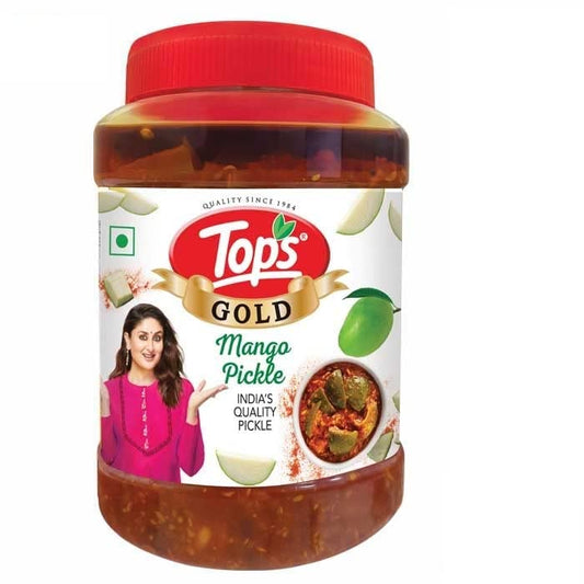 TOPS Mango Pickle in Mustard Oil - 300g, Trans Fat-Free