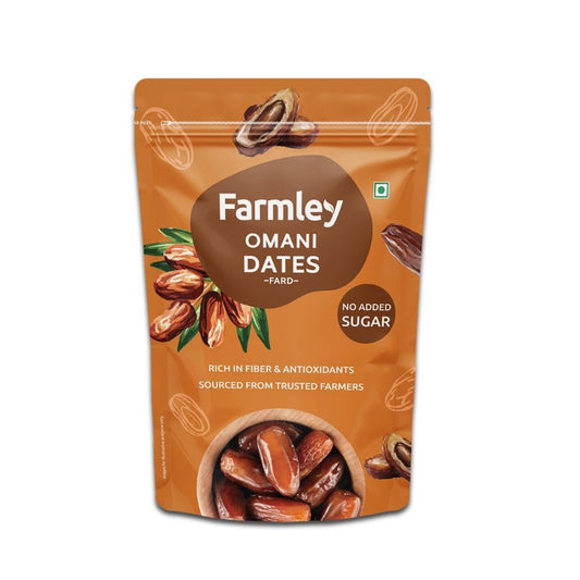 Farmley Omani Fard Dates, 400 g | Dried Fruits, High in Fiber