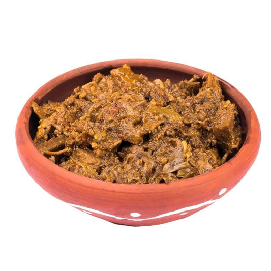 JhaJi Homemade Kathal ka Achar | Bihari Jackfruit Pickle | 250g Plastic Jar