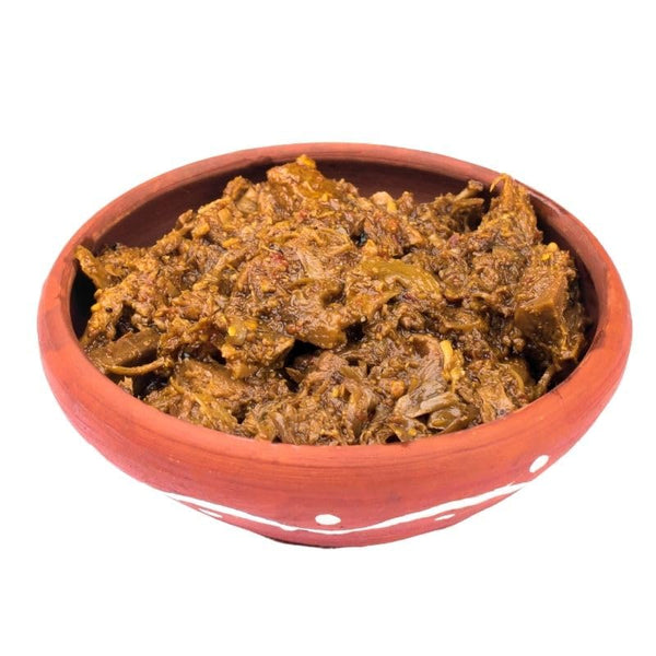 JhaJi Homemade Kathal ka Achar | Bihari Jackfruit Pickle | 250g Plastic Jar