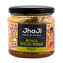 JhaJi Mithila Special Mango Pickle 250g | Bihari Style Aam Ka Achaar | Sun-Dried & Tangy