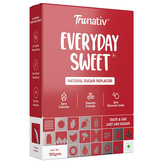 TruNativ Everyday Sweet 150g | Monk Fruit Sugar Replacer | Keto & Diabetic Friendly
