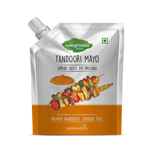 Wingreens Farms Tandoori Mayo, 180gm - Creamy Spread for Dishes