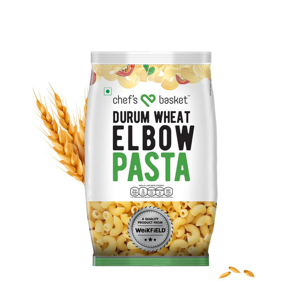 Weikfield Durum Wheat Elbow Pasta 500 Gm | Vegetarian | High Protein