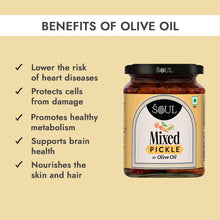 ADF Soul Mixed Pickle - 275g | Flavorful Veggie Mix in Olive Oil