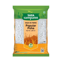 Tata Sampann Popular Poha, Thick, 1kg - High in Fibre & Protein