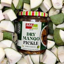Add Me Dry Mango Pickle 500gm - Less Oil, Glass Jar