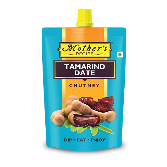 Mother's Recipe Tamarind Date Chutney Pouch, 200 G - Tangy & Sweet Dip