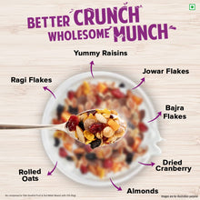 Tata Soulfull Millet Muesli, Fruit & Nut, 700 g, 25% Crunchy Millets, 90% Whole Grains