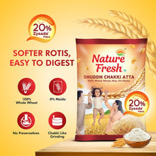 Nature Fresh Whole Wheat Flour 100% Chakki Atta - 1kg