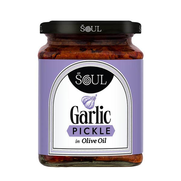 ADF Soul Garlic Pickle in Olive Oil | 275g | Bold Flavor & Freshness