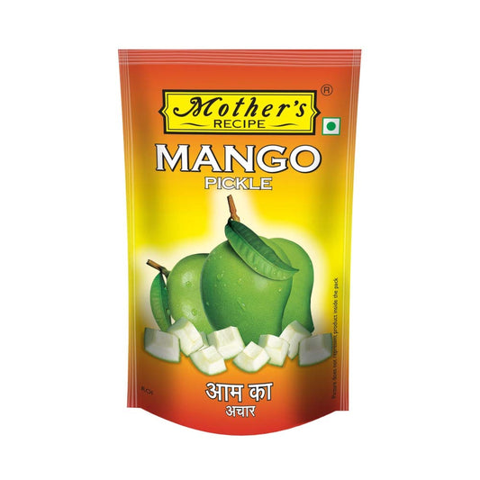 Mother's Recipe Mango Pickle Pouch, 500 G - Flavorful Mango Taste