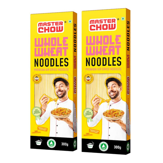MasterChow Whole Wheat Noodles - Ready to Cook, 200g