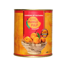 Gardens of Vaitarna Alphonso Mango Pulp - 400g | Unsweetened, Non-GMO, No Preservatives