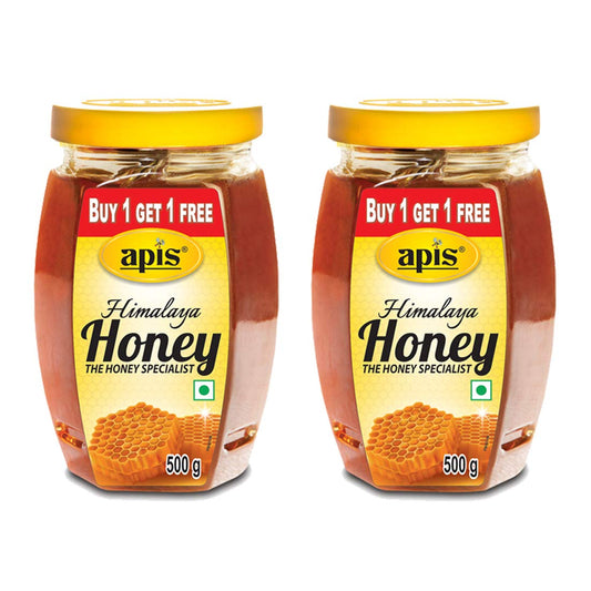 Apis Himalaya Honey, 500g | Low Sodium | Buy 1 Get 1 Free