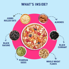Bagrry’s No Added Sugar Muesli – 700g | Whole Grain Breakfast Cereal with Fruits, Nuts & Seeds