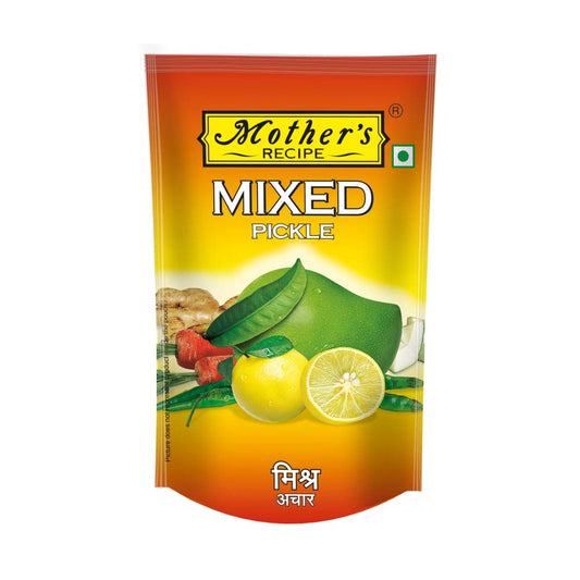 Mother's Recipe Mixed Pickle Pouch, 500 g - Exotic Indian Flavour