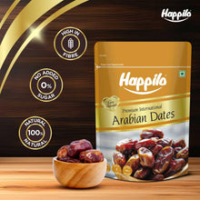 Happilo Dried Arabian Dates Pouch, 500 g | No Added Sugar | Gluten Free