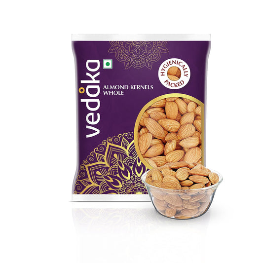 Vedaka California Almonds | 200 G | Dried Fruits, Nuts & Seeds | Crunchy & Nutty | No Additives