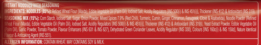 Top Ramen Instant Noodles Curry Veg 280g | Vegetarian Instant Noodles, Quick Meal