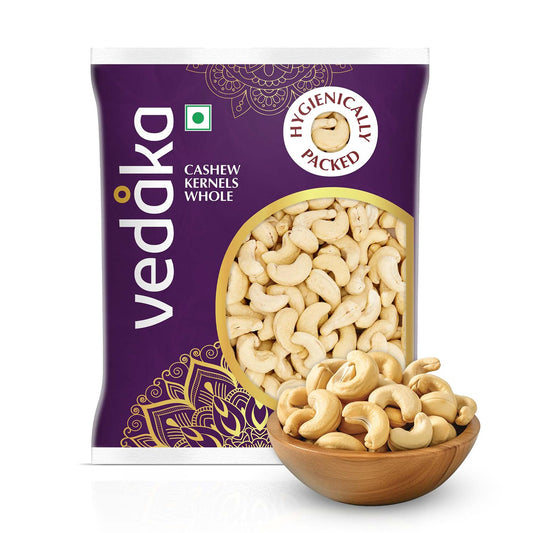 Vedaka Whole Cashews | 200g | Grade W320 | Gluten-Free Snack