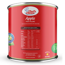 Chef's Choice Apple Fruit Filling Can - 2.7 Kg | Canned Fruits for Baking