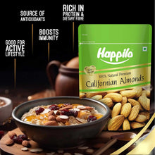 Happilo California Almonds 500g | Gluten Free, Low Glycemic, Protein Rich