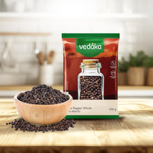 Vedaka Black Peppercorn (Kali Mirch), 100g - Cooking & Baking Supplies