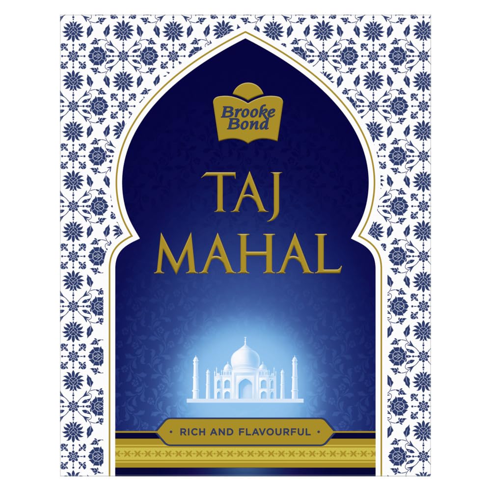 Taj Mahal Black Tea, 1kg - Long Leaves, Rich Flavor