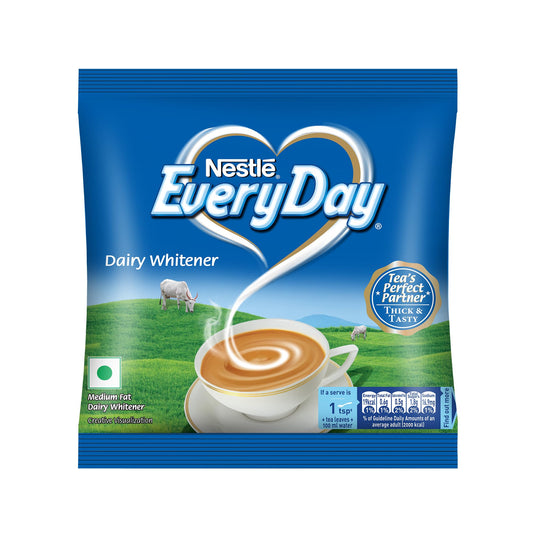 Nestle EveryDay Dairy Powder Whitener, 200g Pouch - Thick & Creamy for Tea
