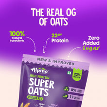 ALPINO Rolled Oats Chocolate 1kg – 22% Protein, No Added Sugar & Salt