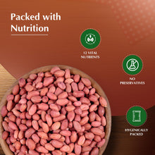 Vedaka Raw Peanuts, Pink, 1kg - Naturally Rich in Protein
