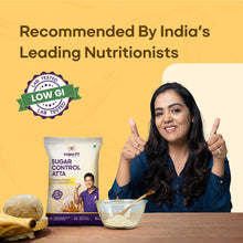 Sugar.fit Sugar Control Atta 5kg - 8-in-1 Multigrain Flour, Low GI, High Protein & Fiber