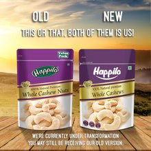 Happilo Whole Cashews 500 g Value Pack | Gluten Free, High Protein