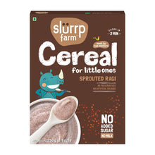 SLURRP FARM Sprouted Ragi Powder, 250 Gram - No Added Sugar, No Salt
