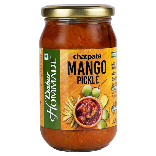 Dabur Mango Pickle 400g - Authentic Indian Pickle